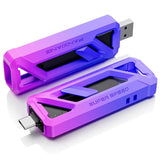 Flash Drive 2Tb, Up To 2050Mb/S Usb 3.2 Gen2×2, With Usb A + Type C, 2-In-1 Usb Memory Stick Thumb Drive For Iphone/Android/Windows/Macpc/Laptops, Ff958