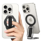 4-in-1 MagSafe Phone Grip with Kickstand & Finger Loop for iPhone 15/14/13/12