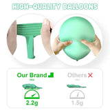 Pastel Balloon Garland Arch Kit With 122Pcs Easter Balloons In 5/10/12/18 Different Sizes, Macaron Perfect For Birthday Party, Graduation,Rainbow Decoration And Easter Balloons (Pastel Balloons)