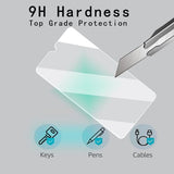 [4 Pack] Screen Protector Compatible with  Galaxy S24,Scratch Resistant,Easy-Install,Bubble Free,Anti-Fingerprint,Tempered Glass Compatible
