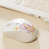 Fluttershy Rechargeable Wireless Mouse - 4-Button Silent Click Mouse With 3 Adjustable Dpi (1000/1200/1600), 2.4Ghz Wireless For Windows/Mac - Compact & Ergonomic Design, Cream