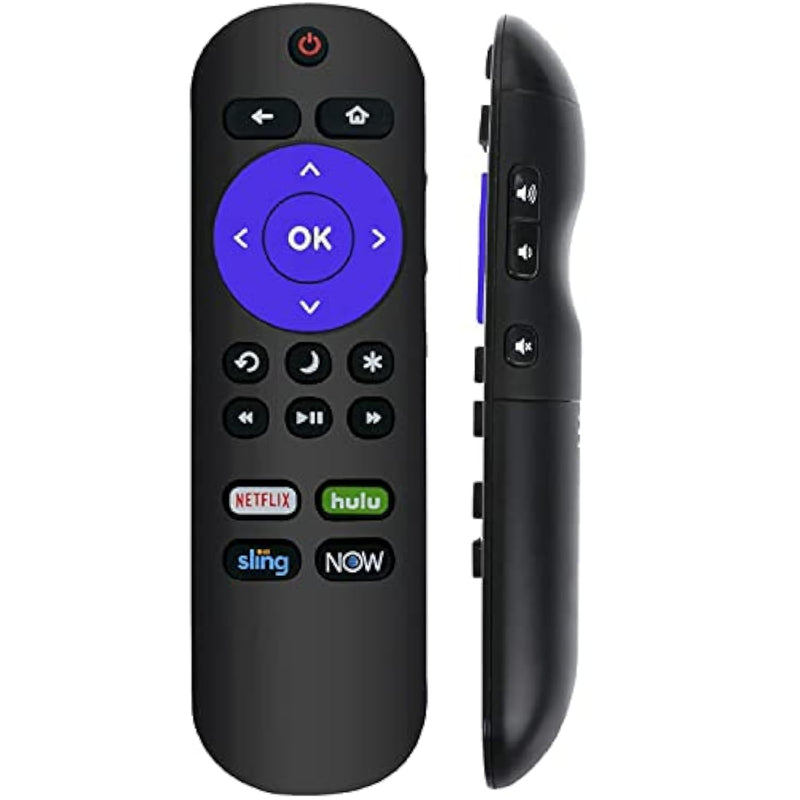 Remote Control Compatible With All Sharp Roku Tv Lc50Lbu591U Lc50Lbu711U Lc55Lbu591U Lc55Lbu711U Lc43Lbu591U Lc32Lb601U Lc24Lb601U Lc50Lb601U Lc40Lb601U Lc65Q7370U Lc43Lb601U