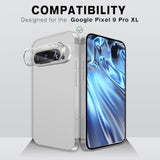 3 Pack For Google Pixel 9 Pro Xl Camera Lens Protector,Tempered Glass 9 Hardness,Anti-Scratch High Definition Camera Screen Protector For Pixel 9 Pro Xl