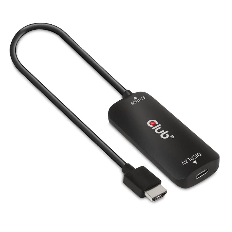 Club3D Cac-1336 Hdmi™+ Micro Usb To Usb Type-C 4K120Hz Or 8K30Hz M/F Active Ad