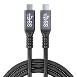 10Ft Usb-C 3.1 Gen 2 Cable 10Gbps Data Transfer, 60Hz Video Output, 4K Display