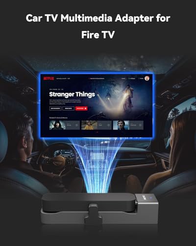 Car TV Mate for Vehicles with Factory Wired CarPlay Function, Car Streaming Devices,Firedrive Link for Cars,Carplay TV Adapter,2.4GHz WiFi/Supports