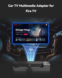Car TV Mate for Vehicles with Factory Wired CarPlay Function, Car Streaming Devices,Firedrive Link for Cars,Carplay TV Adapter,2.4GHz WiFi/Supports