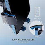 Phone Mount for Car Phone Holder [Military-Grade Suction & Stable Clip] Car Phone Holder Mount Windshield Dashboard Air Vent Universal Automobile Mount Fit for All iPhone Android Smartphones
