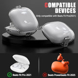 Clear Protective Case for Beats Fit Pro with Safety Lock