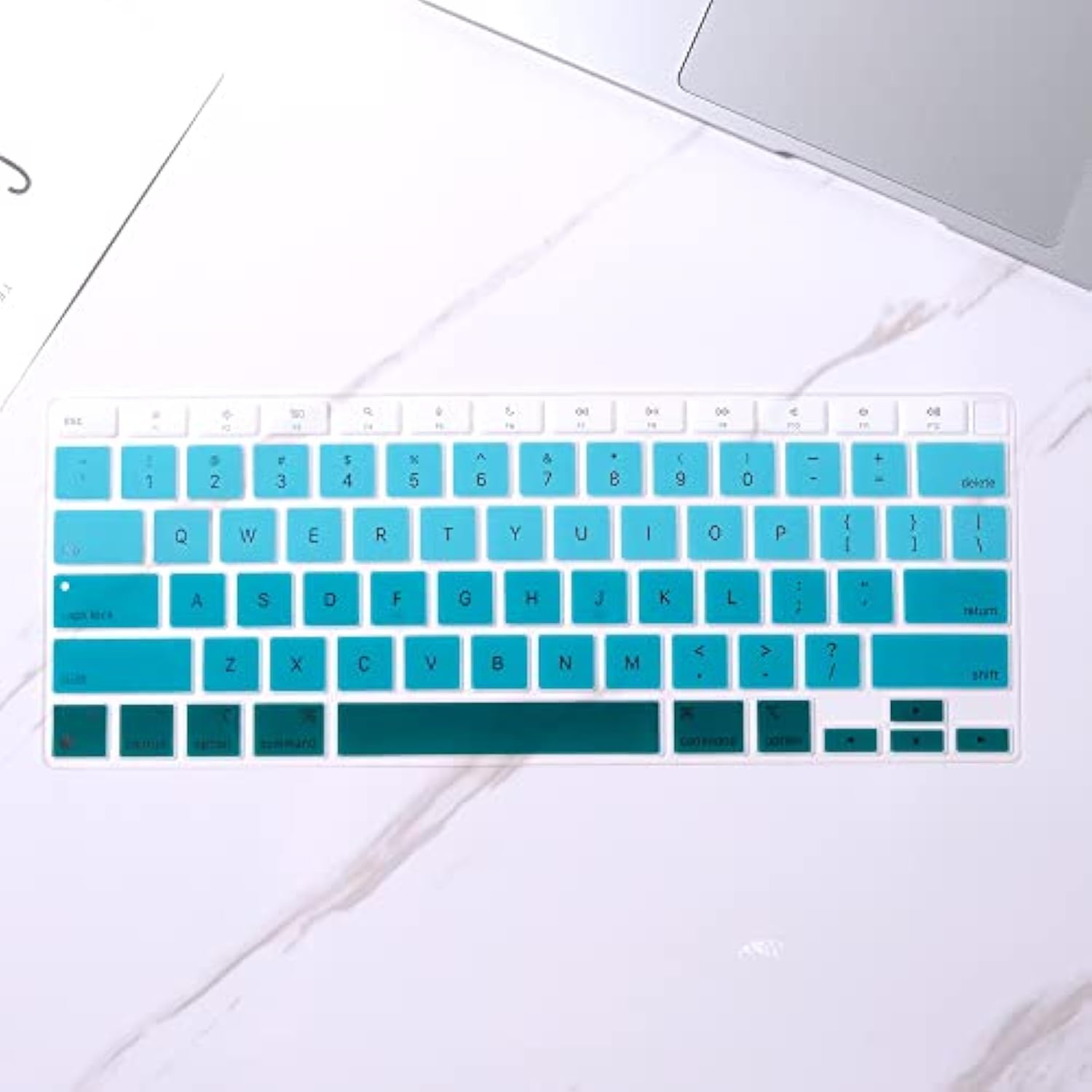Ultra Thin Ombre Color Keyboard Cover For New Macbook Air 13 Inch 2020 2021 M1