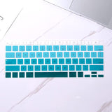 Ultra Thin Ombre Color Keyboard Cover For New Macbook Air 13 Inch 2020 2021 M1