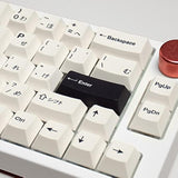 White Japanese Keycaps 133 Keys Cherry Profile Keycap Dye-Sub Suitable For 60/