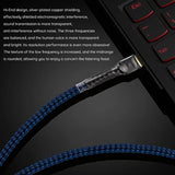 Hifi Usb 2.0 Printer Cable Dac A-B Occ Digital Ab Audio A To B Scanner Cord A-Male To B-Male (1M)