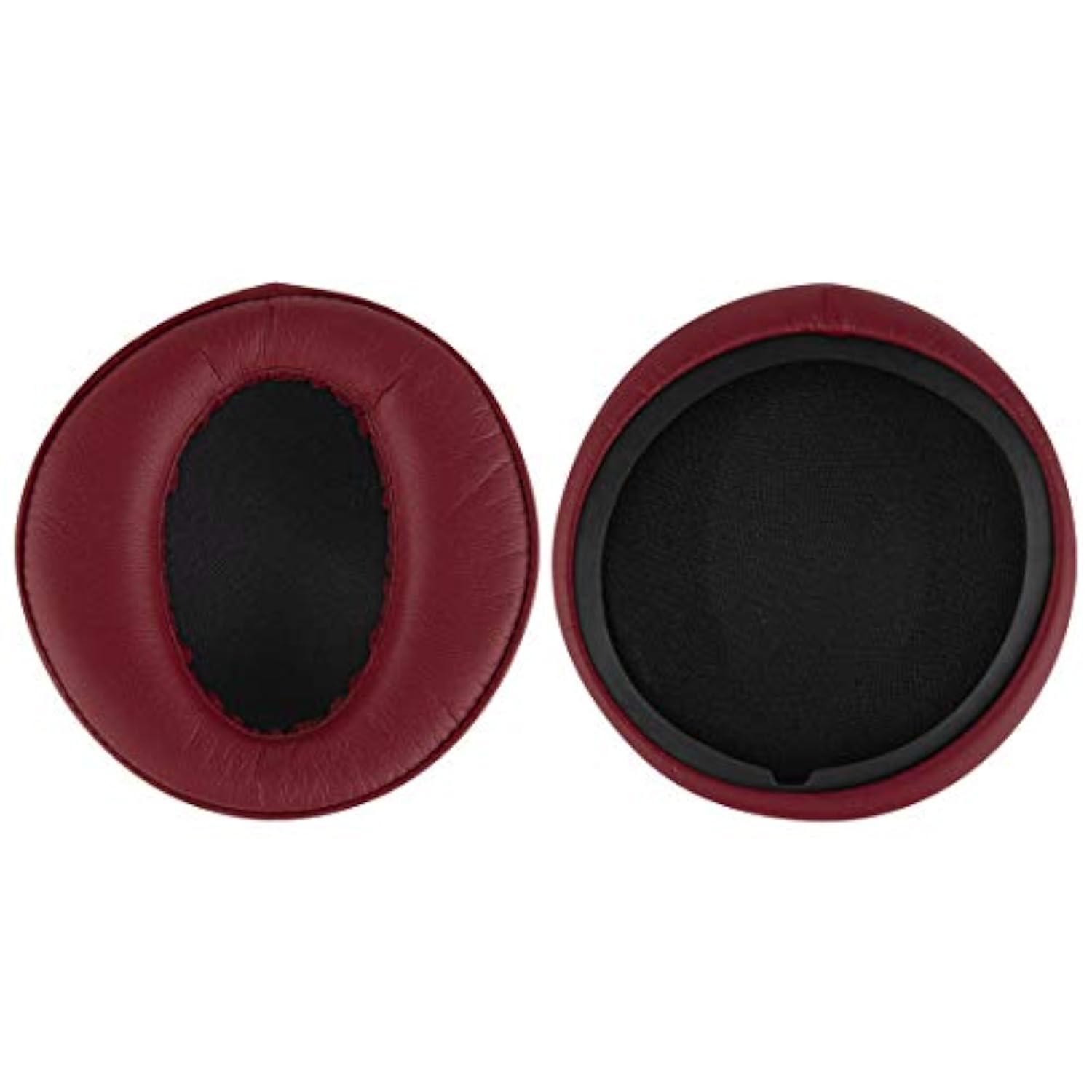 Geekria Replacement Earpad + Headband Set Compatible with Sony MDR-XB950BT, MDR-XB950B1 Headphones, Repair Parts Suit (Dark Red)