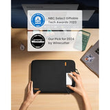 tomtoc 360 Protective Laptop Case Sleeve for 14 Inch Lenovo, HP, ASUS, Dell, Acer Laptop Notebook Ultrabook, Water-Resistant Shockproof Computer Bag with Accessory Pocket