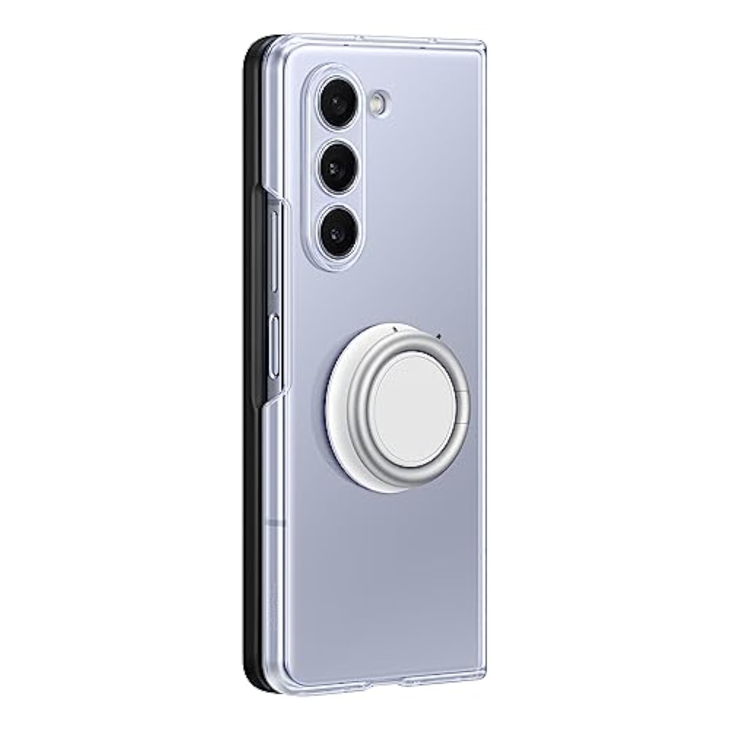 SAMSUNG Galaxy Z Fold5 Clear Gadget Phone Case, Protective Cover with Grip, Kickstand, Accessories and Attachments Included, US Version, EF-XF731CTEGUS, Transparent