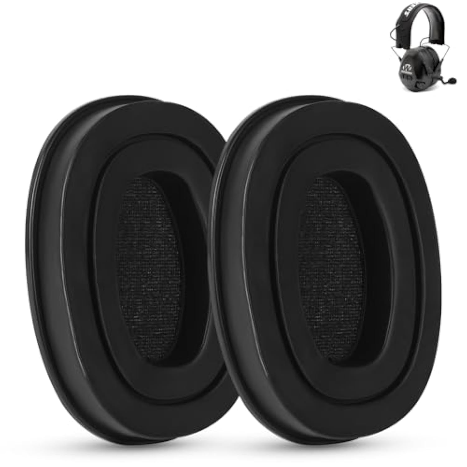 Gel Ear Pads For Walker'S Firemax/Recon Muffs/Walker'S Bluetooth Passive Ear Muffs With Sealed Bottom Shell