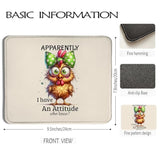 Funny Chicken Mouse Pad 9.5X7.9 Inch, Funny Chicken Gifts,Coquette Green Bow Chicken Mouse Pads For Wireless Mouse Computers Laptop Desk Accessories, Chicken Gifts For Women Chicken Lovers