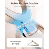 [2025 Unrivaled Stability] Magnetic Phone Grip Holder For Magsafe Ring Stand Holder Kickstand Compatible With Magsafe Accessories For 16 Pro Max Plus 15/14/13/12&Android,Rosegold