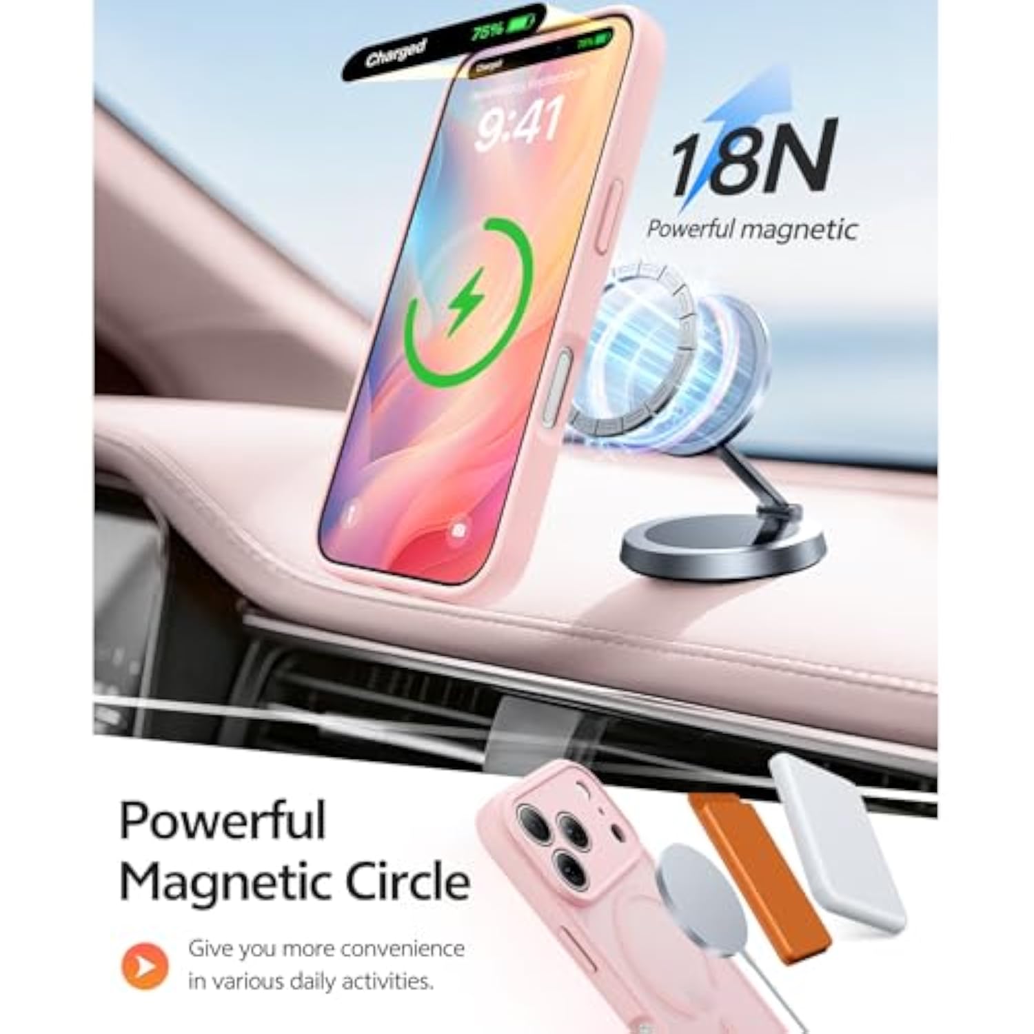 iPhone 17 Pro Max Magsafe Case with Screen Protector