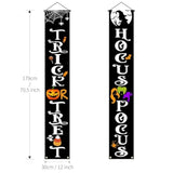 Hanging Halloween Door Decorations 70 Inch Banner Porch Sign Indoor Outdoor Party