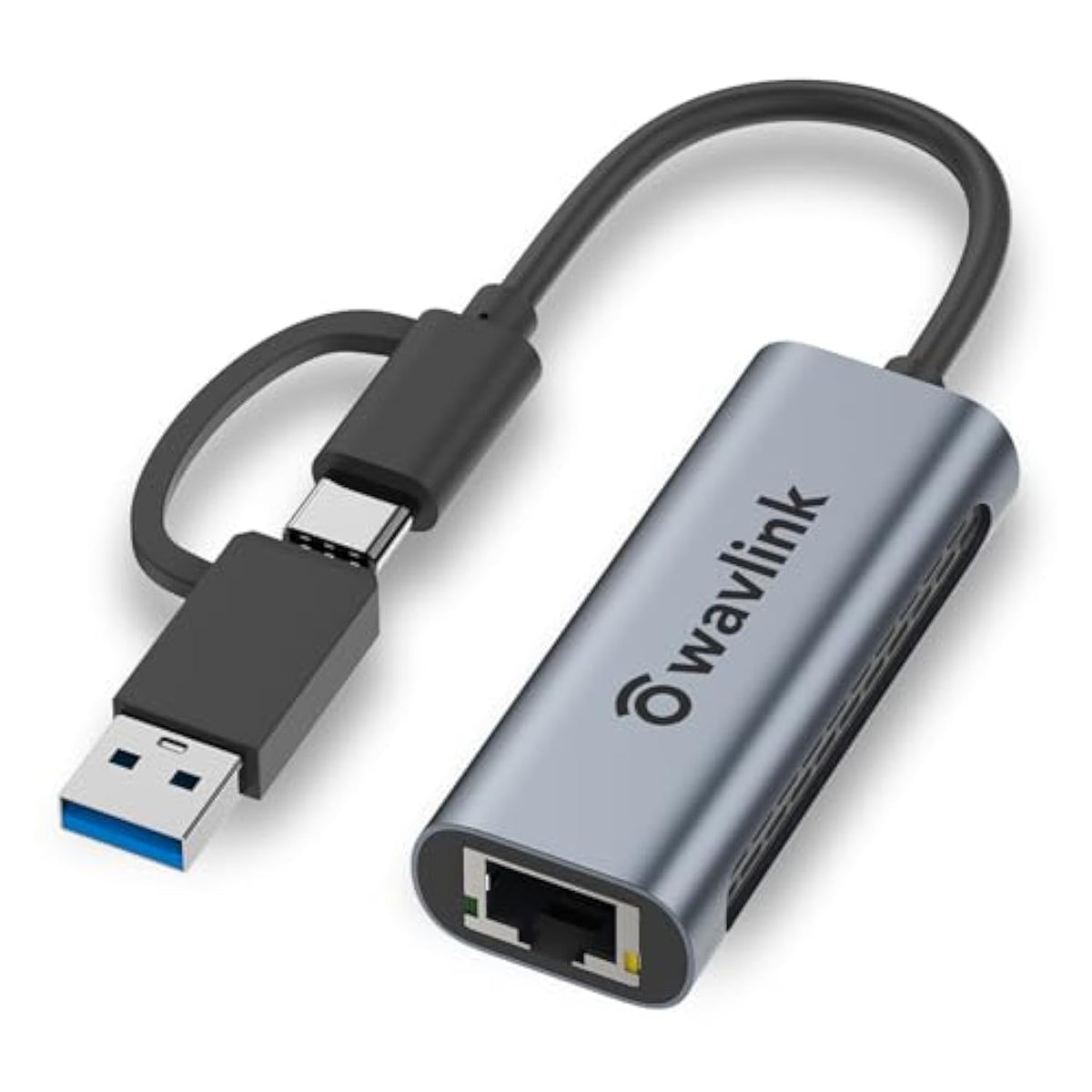 WAVLINK USB C to 2.5G Ethernet Adapter and USB to 2.5 Gigabit Ethernet Adapter