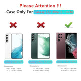 3 in 1 Phone Case for Samsung Galaxy S22 Ultra Black Color Options Available