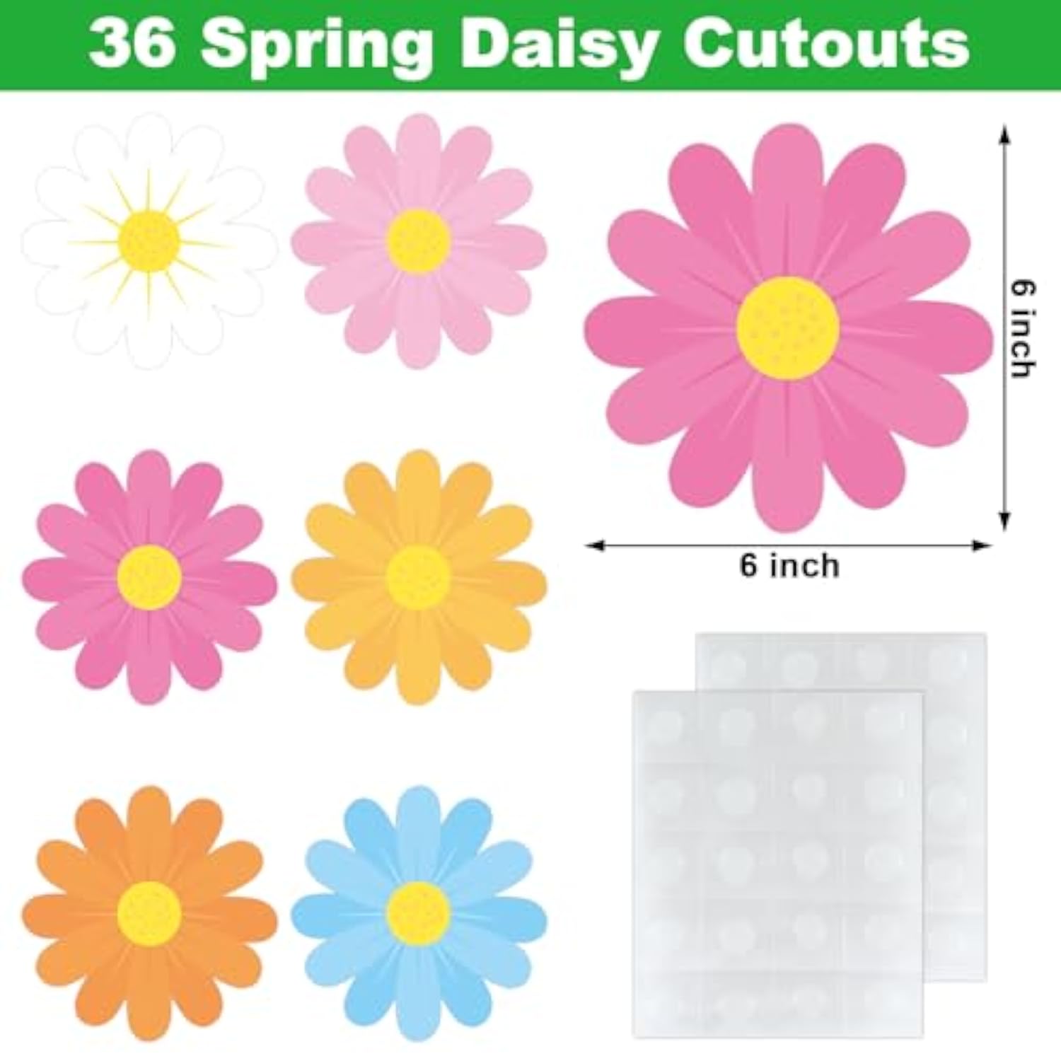 45 Pcs Springtime Flower Cutouts Flower Craft Cutouts Floral Note Cards For Spring Bulletin Board Springtime Classroom Wall Spring Tea Party Decoration