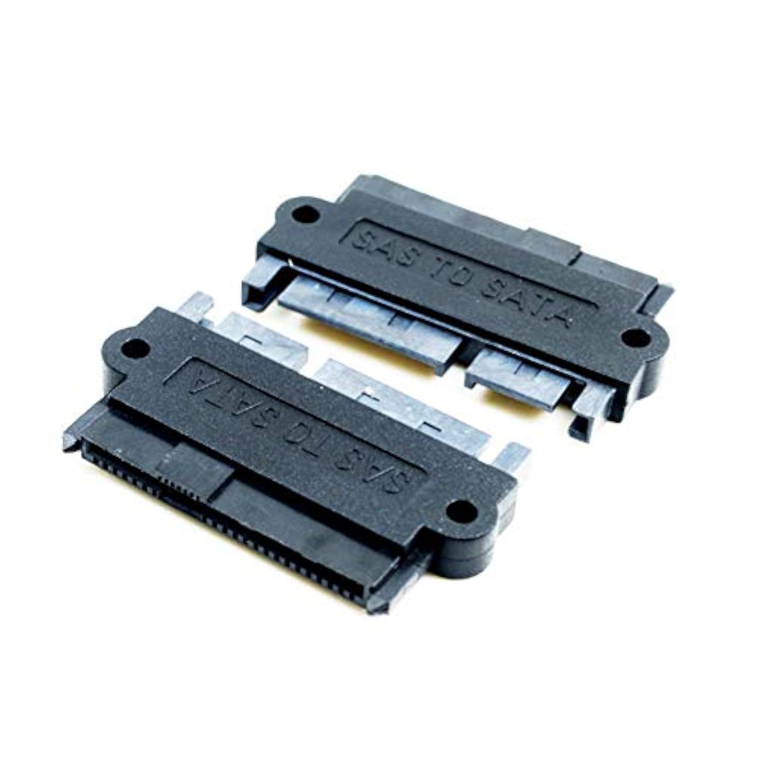 2Pcs Main Board Small Port Sas Hard Disk Adapter Sff-8482 To Sata 22 Pin Adapt
