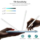Pencil (1St Generation) For Ipad 2018-2025, Stylus Pen For Ipad With 10X Fast Charge, Tilt Sensitivity, Palm Rejection, Drawing Pen Compatible With Ipad 6~11Th, Mini 5/6, Air 3~5/M2 M3, Pro 11/12.9/M4