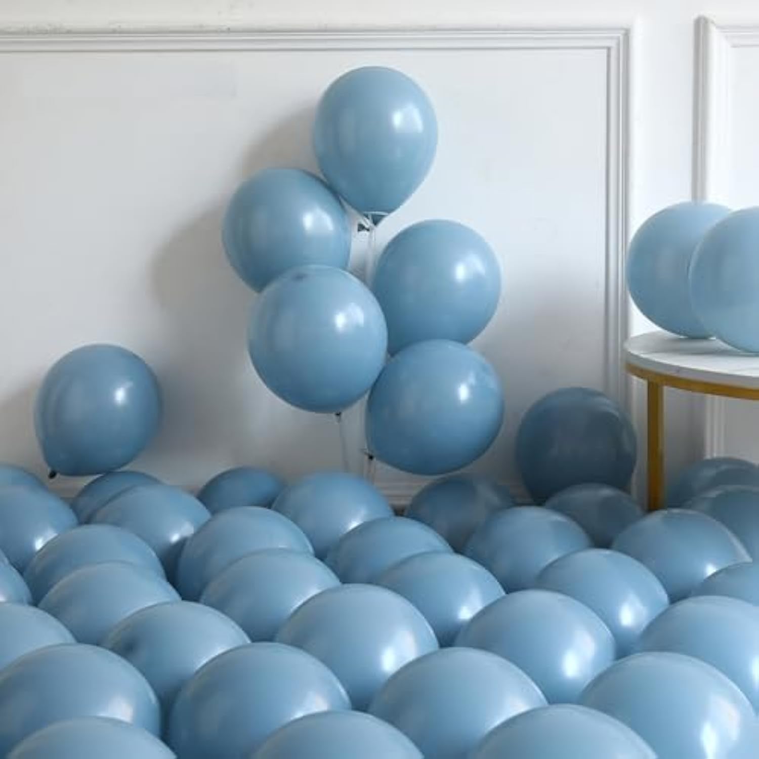 Sage Green And Dusty Blue Balloon Garland 146Pcs Blue Green Sand White Balloons Arch Kit For Jungle Bear Theme Birthday Baby Shower Party Decorations