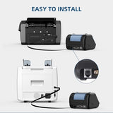 P-07 Thermal Printer For N70 Mixed Denomination Money Counter Machine, Connects Via Rj-11 Plug, Receipt Printer Suitable For 58 Mm Thermal Paper, External Dislay Printer