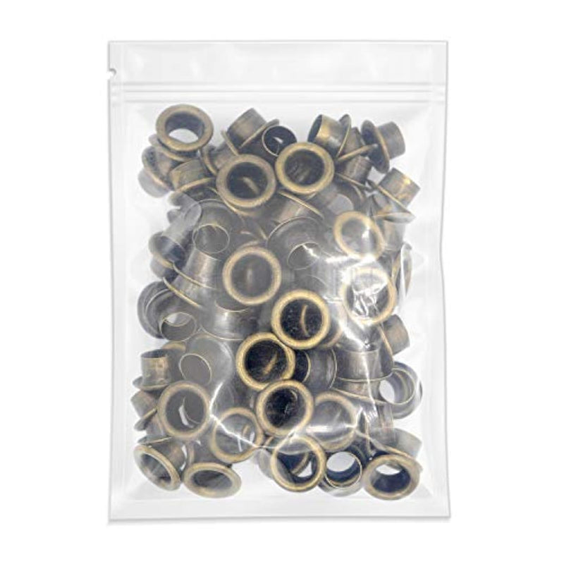 1/4" (7Mm) Hole Size Metal Grommets Eyelets With Washers For Bead Cores, Cloth