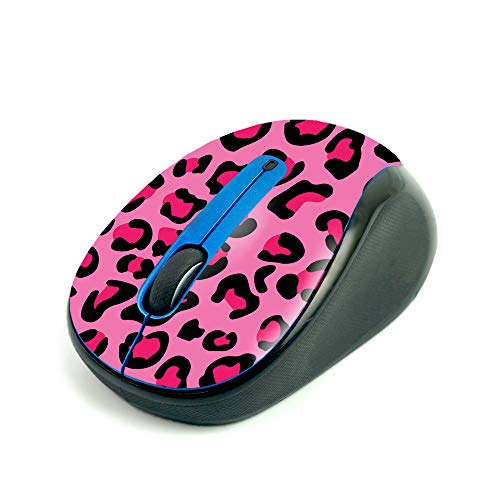 Mightyskins Skin For Logitech M325 Wireless Mouse - Pink Leopard | Protective, Durable, And Unique Vinyl Decal Wrap Cover | Easy To Apply, Remove, And Change Styles | Made In The Usa