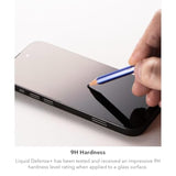 ZAGG InvisibleShield Liquid Defense+ Screen Protector with $250 Screen Repair  - Nano Technology Hardened Protection for Apple & Samsung Smartphones, Tablets, and Watches, Easy Application