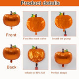 Fall Balloon Arch Kit 133PCS Orange Brown Nude Balloons with Pumpkin Foil for Baby Shower Party