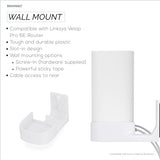 Screwless Wall Mount For Linksys Velop Pro 6E (Axe5400) Wifi Mesh Router, Easy To Install Holder, Adhesive & Screw Mounting Option, By