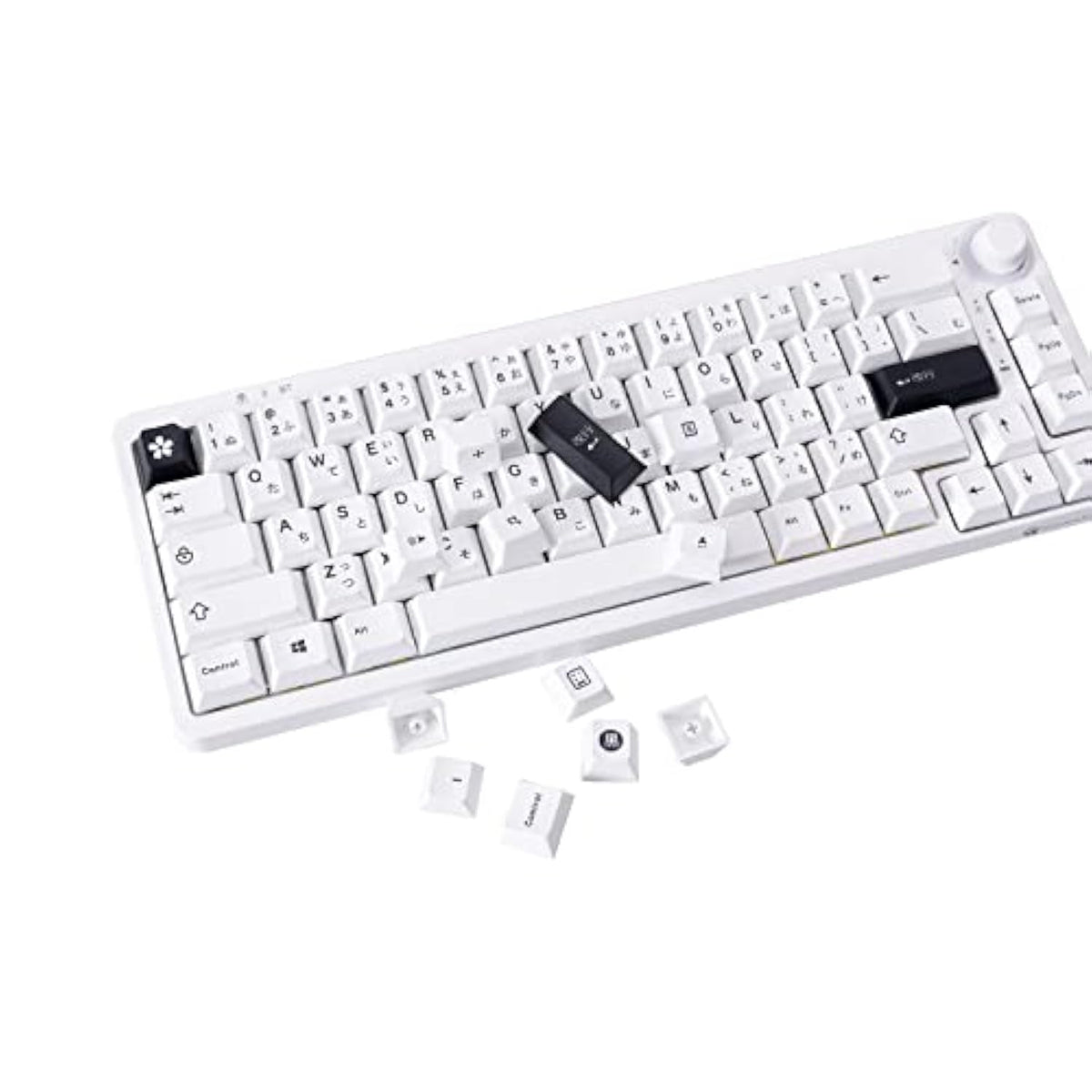 Japanese Keycaps 129 Keys Cherry Profile Pbt Dye-Sub Keycap Set Suitable For L