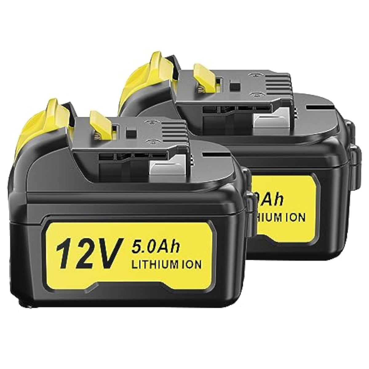 Replace For Dewalt 12V 5.0Ah Battery Dcb120 Lithium Ion Replacement Battery For Dewalt 12V Max Dcb123 Dcb127 Cordless Power Tools