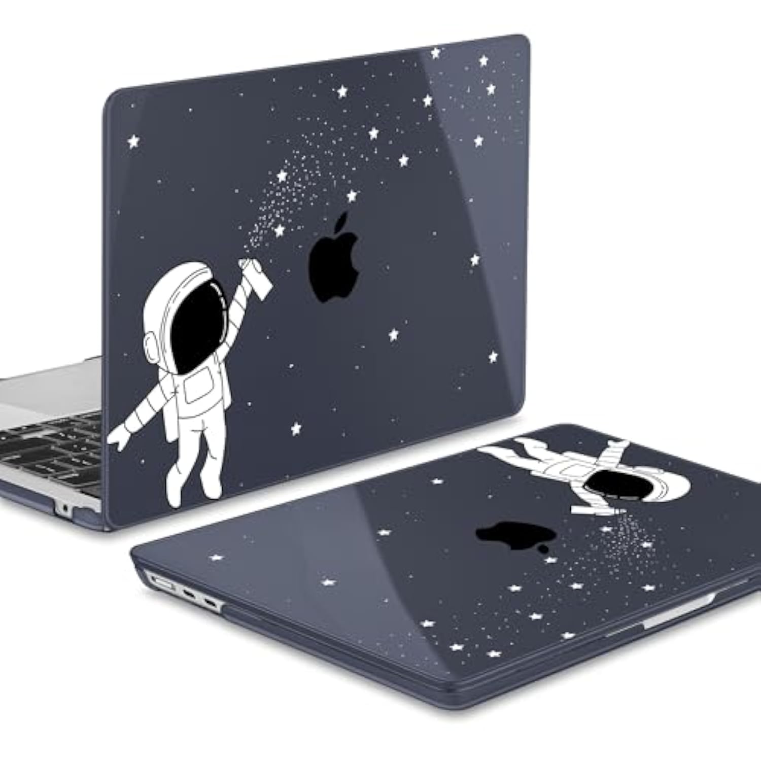For Macbook Air 13.6 Inch Case 2025/2024/2023/2022 Release (Model A2681 A3113 A3240, M2 M3 M4 Chip) – Hard Shell Laptop Cover With Keyboard Cover & Screen Protector?Astronaut Space