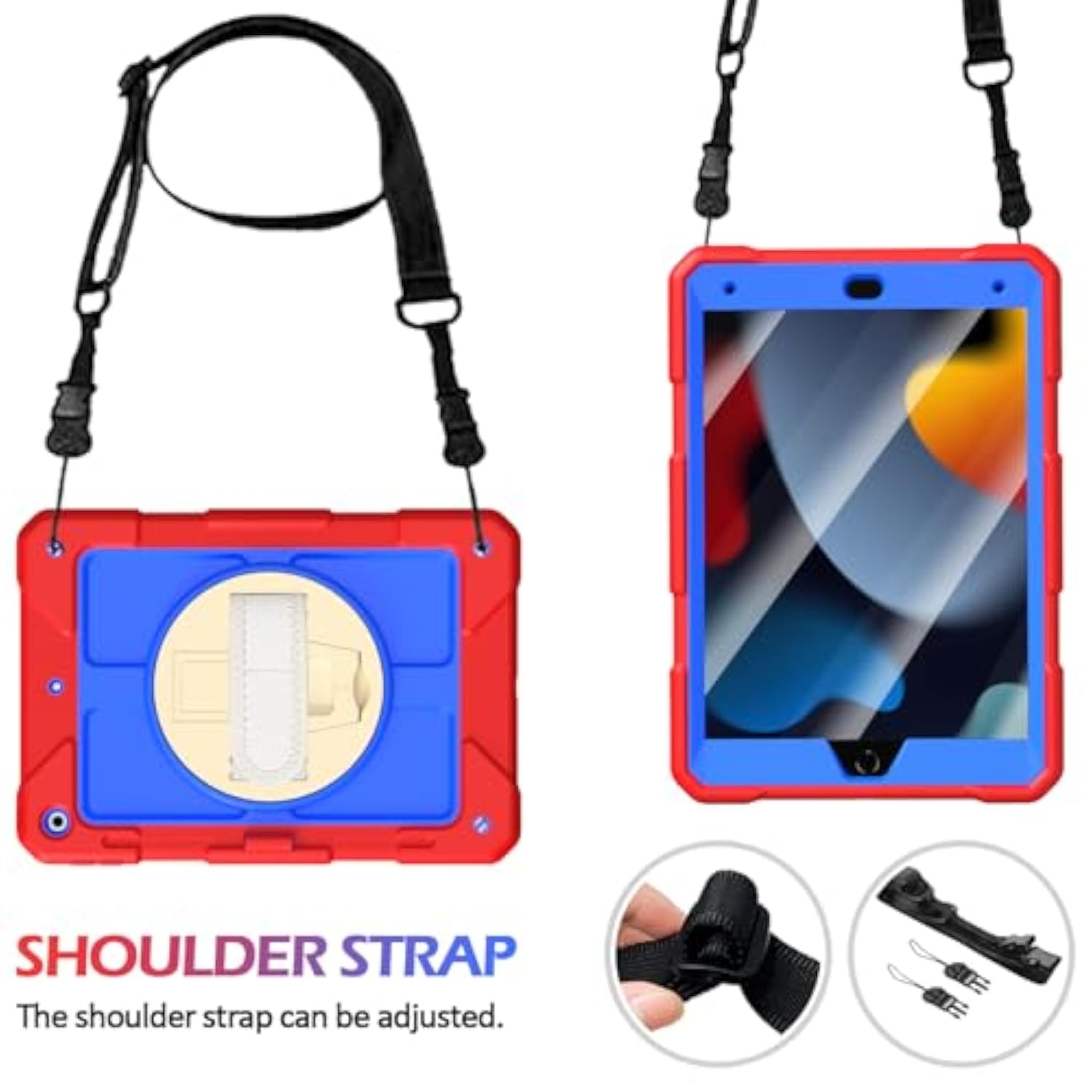 Ipad 9Th/8Th/7Th Generation Case, Ipad 10.2 Case 2021/2020/2019, [Built-In Scr