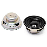 Gikfun 4Ohm 40mm Diameter 3W Full Range Audio Speaker Stereo Woofer Loudspeaker for Arduino (Pack of 2pcs) EK1794