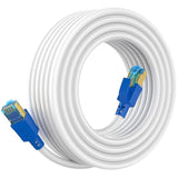 Cat 8 Ethernet Cable 15 Ft, 26Awg 40Gbps 2000Mhz Ultra Speed Cat8 Lan Network