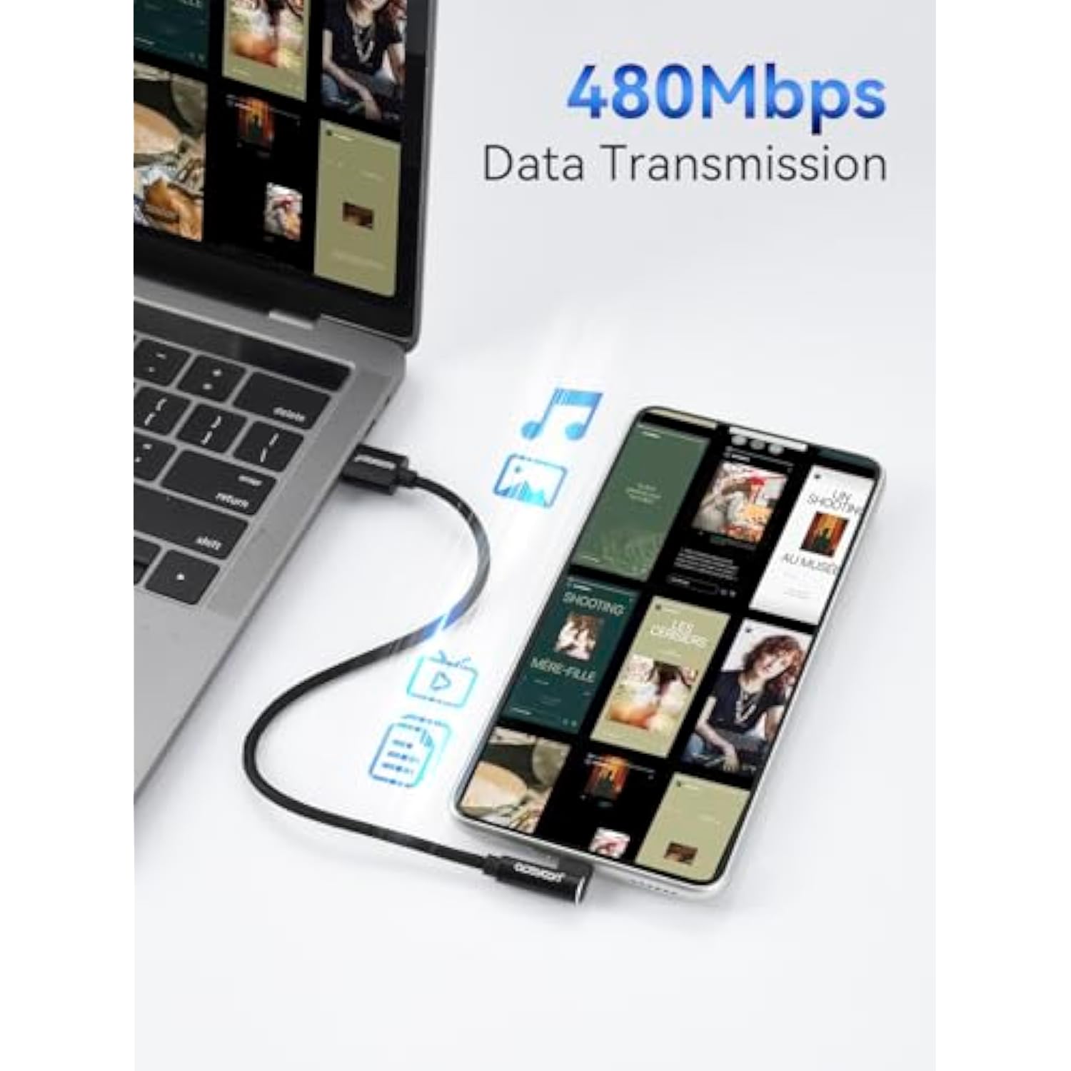 3 Pack 90 Degree Usb C Cable, 0.6Ft Short Right Angle Type C Charger Braided Usbc To Usb A 20Cm Charging And Data Sync Cord Compatible For S10 S9 S8, P40 P30 P20, Mate 30/20, Pixel