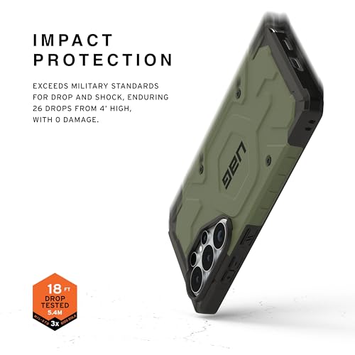 UAG for  Galaxy S26 Ultra Case 6.9" Pathfinder - Magnetic Charging Compatible Rugged Military Drop Tested Protective Cover, Olive Drab
