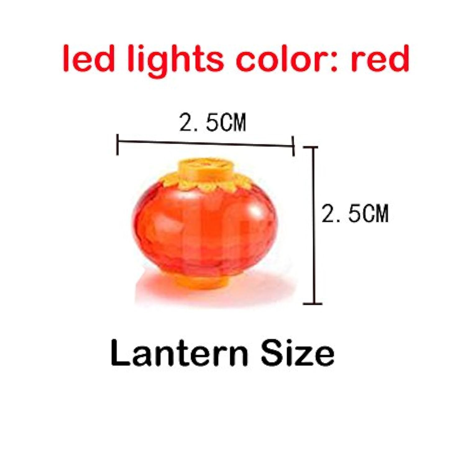 Lanterns String Lights,26.2Ft/8M 40 Led Red Lanterns String Lights Battery Operated Fairy String Lights For Wedding, Chi