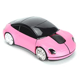 2.4G Mouse For Laptop, Mini Car Shaped Smart Cordless Mouse, Ergonomic Game Mouse With Usb Receiver, Gifts For Girls()