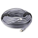 Outdoor Ethernet Shielded Cat 6 Cable, Waterproof Buried-Able Uv Resistant-Rj4