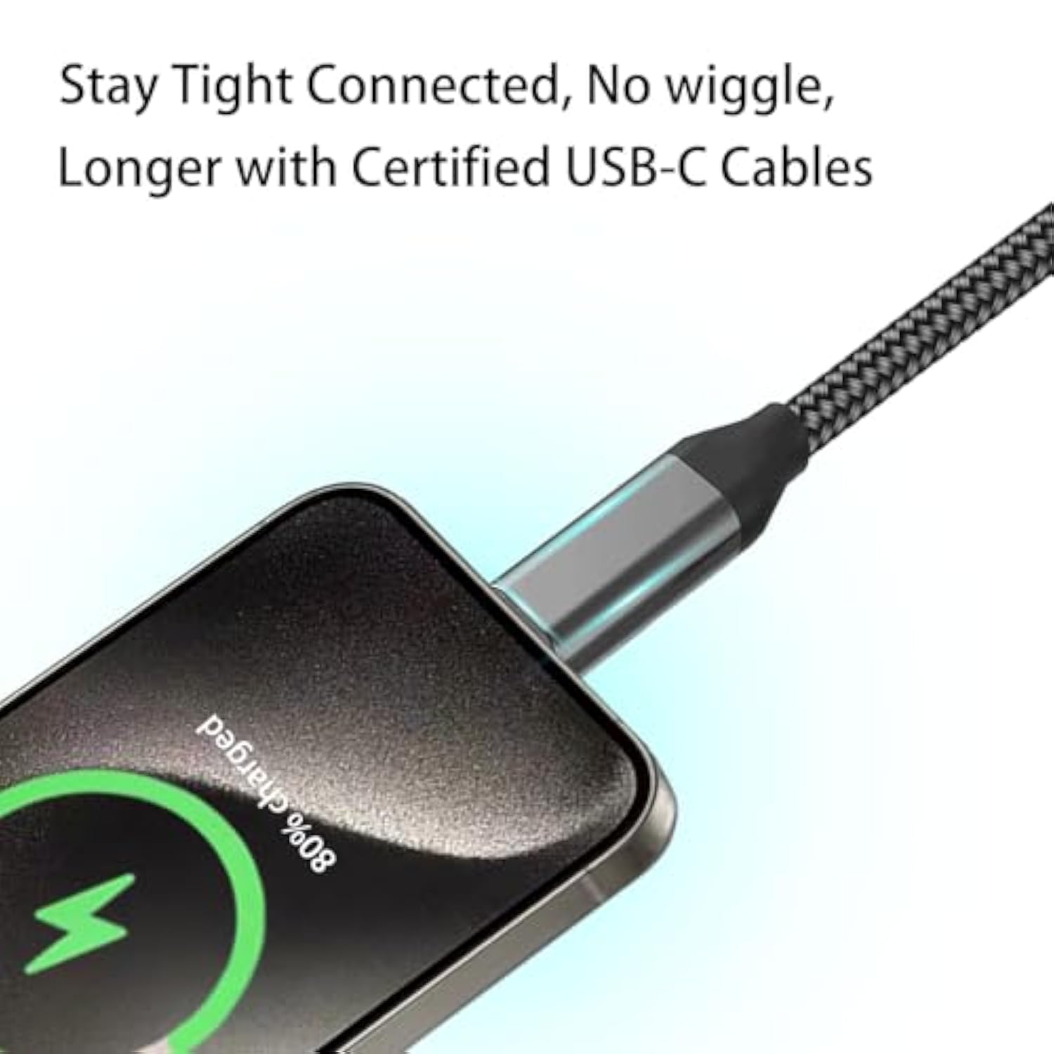 Usb C Cable 15Ft 2Pack, Extra Long Usb-A To Usb-C Cable Braided Fast Charger C
