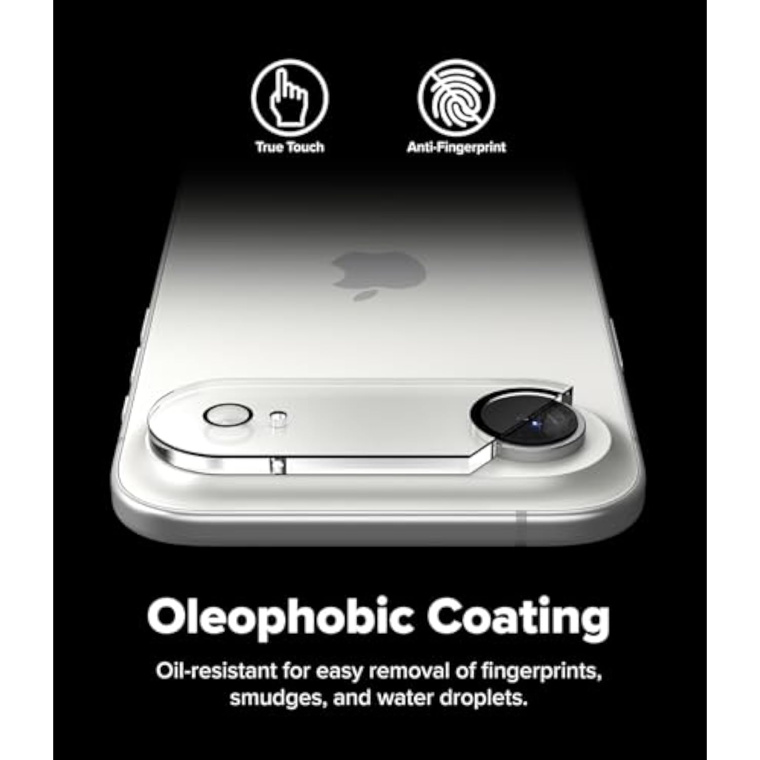 Ringke Camera Glass [Multi-Layer Protection] Compatible with iPhone Air Camera Lens Protector, Case Friendly Tempered Glass Cover - 2 Pack